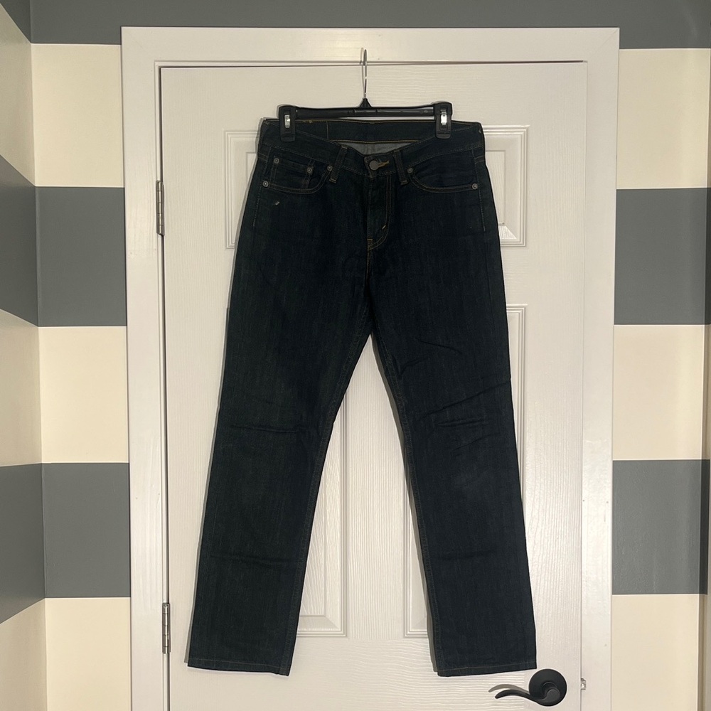 Levi's 514 Men's Deep Indigo Straight Jeans